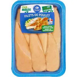 Filets de poulet jaune (1kg)