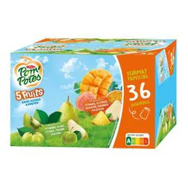 Compote fruits verts & fruits exotiques (3,24kg)