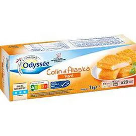 ODYSSÉE Colin d'Alaska pané 1kg