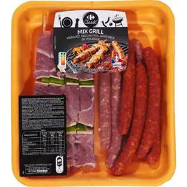 Plateau barbecue volaille (780g)
