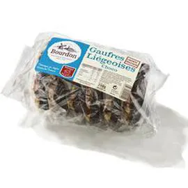 Gaufres liégeoises nappées de chocolat, sachets individuels (390g)