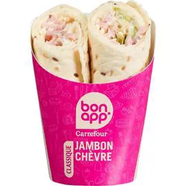 Wraps jambon chèvre (2x90g)