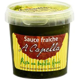 Sauce Pesto au basilic frais (125ml)
