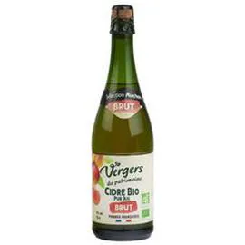 Cidre brut bio 5% (75cl)