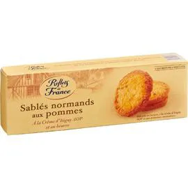Biscuits Sablés normands aux pommes (150g)