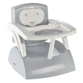 Réhausseur de chaise gris Baby top de 6 mois à 15 kg (l'unité)