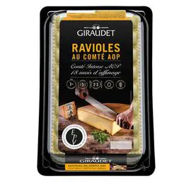 GIRAUDET Barquette de ravioles au comte aop 280g