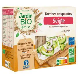 Tartines craquantes seigle Bio (150g)
