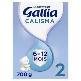 Lait bébé en poudre 2ème âge 6-12 mois Calisma (700g)