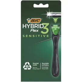 BIC Rasoir homme sensitive flex3 hybrid l'unité