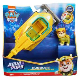 Coffret véhicule + figurine Aqua Pups - La Pat' Patrouille - modèle aléatoire (l'unité)