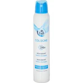 CARREFOUR SOFT Déodorant Spray 24 h parfum Cologne 200ml