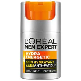 L'ORÉAL PARIS, MEN EXPERT Soin Visage Hydra Energetic SPF 15 Anti-Fatigue 50ml