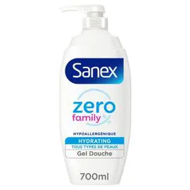 SANEX Gel Douche Zéro Family Pompe 700ml