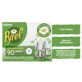 Recharge Répulsifs Moustiques Eucalyptus (x2)