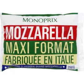 MONOPRIX Mozzarella 250g
