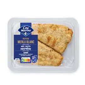 Filets de merlu blanc Meunière MSC (220g)
