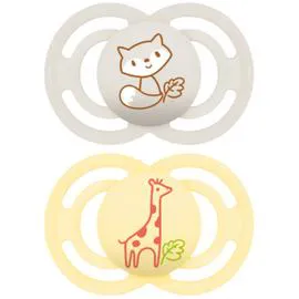 Tétines Perfect Animaux 18+ Mois (x2)