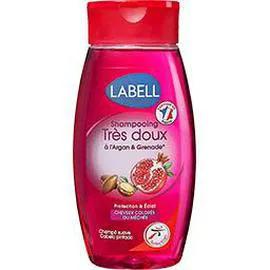 Shampooing très doux argan et grenade, cheveux colorés-méchés (250ml)