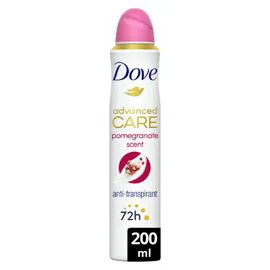 DOVE Déodorant Femme Anti-Transpirant Go Fresh Advanced Care 200ml