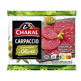 Carpaccio boeuf olives (230g)