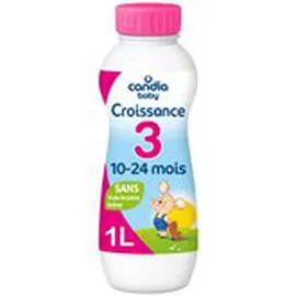 Lait Croissance 3 Baby 10 à 24 mois (1l)
