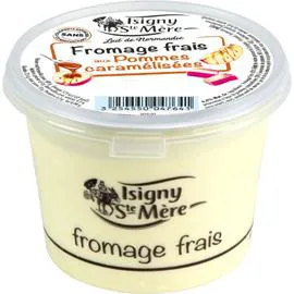 ISIGNY STE MÈRE Fromage frais aux pommes caramélisées 500g