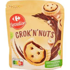 CARREFOUR SENSATION Biscuits Crok'N'Nuts 240g