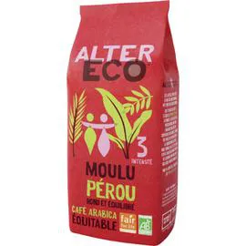 ALTER ECO Café moulu bio Pérou 260g