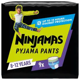 Pyjama pants sous-vêtement de nuit garçon 8-12 ans (x9)