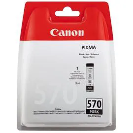 CANON Cartouche Jet d'Encre Noire (PGI-570) l'unité