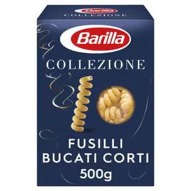 BARILLA, COLLEZIONE Pâtes fusilli bucati corti 500g