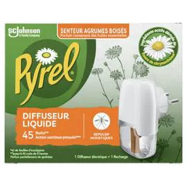 Diffuseur Répulsif Moustiques aux Agrumes (l'unité)