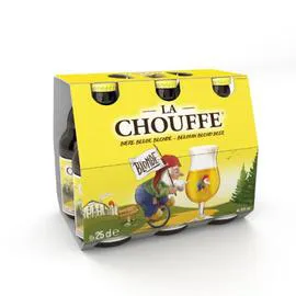 Bière blonde belge 8% bouteilles (6x25cl)