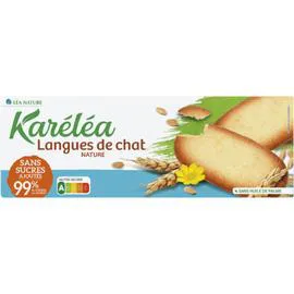 Biscuits langue de chat sans sucres ajoutés (100g)