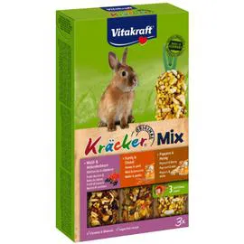 Friandise pour lapin Kräcker trio-mix (168g)