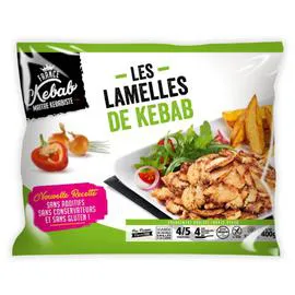 Kebab lamelles (400g)