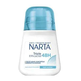 NARTA Déodorant Triples Efficacité 50ml