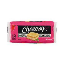 Cheeesy fondu à l'emmental en tranche x18 (340g)