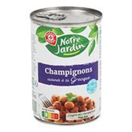 MARQUE REPÈRE, NOTRE JARDIN Champignons A la grecque 400g
