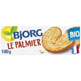 BJORG Biscuits palmiers bio 100g