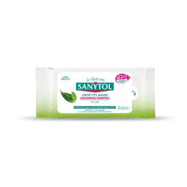 SANYTOL Lingettes désinfectantes mains x12