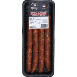 Chipolatas longues saveur italienne (4x80g)