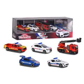 Coffret 5 véhicules SOS (l'unité)