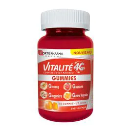 Complément Alimentaire Gummies Vitalité 4G (x60)