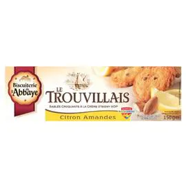 Biscuits sablés citron amandes (150g)