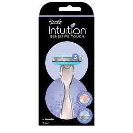 WILKINSON SWORD, INTUITION Rasoir 3 Lames Pour Zones Sensibles Sensitive Touch l'unité