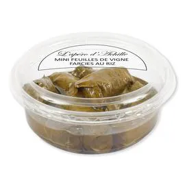 Mini feuille de vigne farcie au riz (150g)
