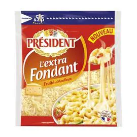 PRÉSIDENT Fromage Rapé Extra Fondant 150g