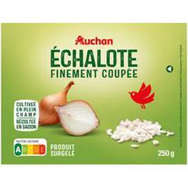 AUCHAN Échalote coupée 250g